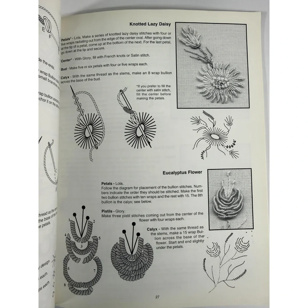 Vintage The Art of Dimensional Embroidery Book (4th Ed) Maria A. Freitas